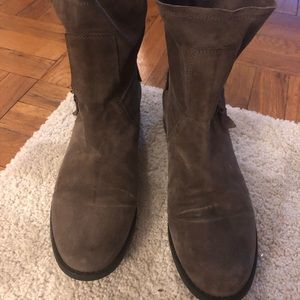 Stuart Weitzman winter moto boots
